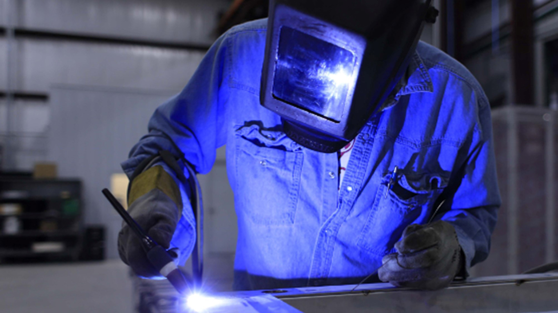 Welder at A&J Metal Fabrication
