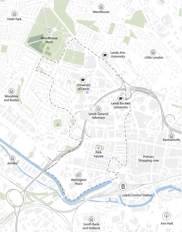 SPD Boundary Map