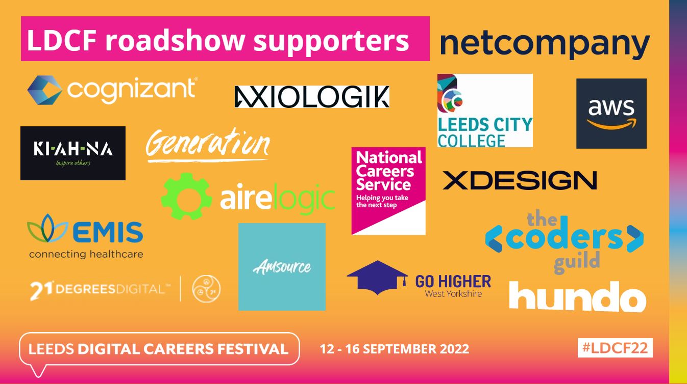 Logos of businesses supporting with LDCF roadshow activities 