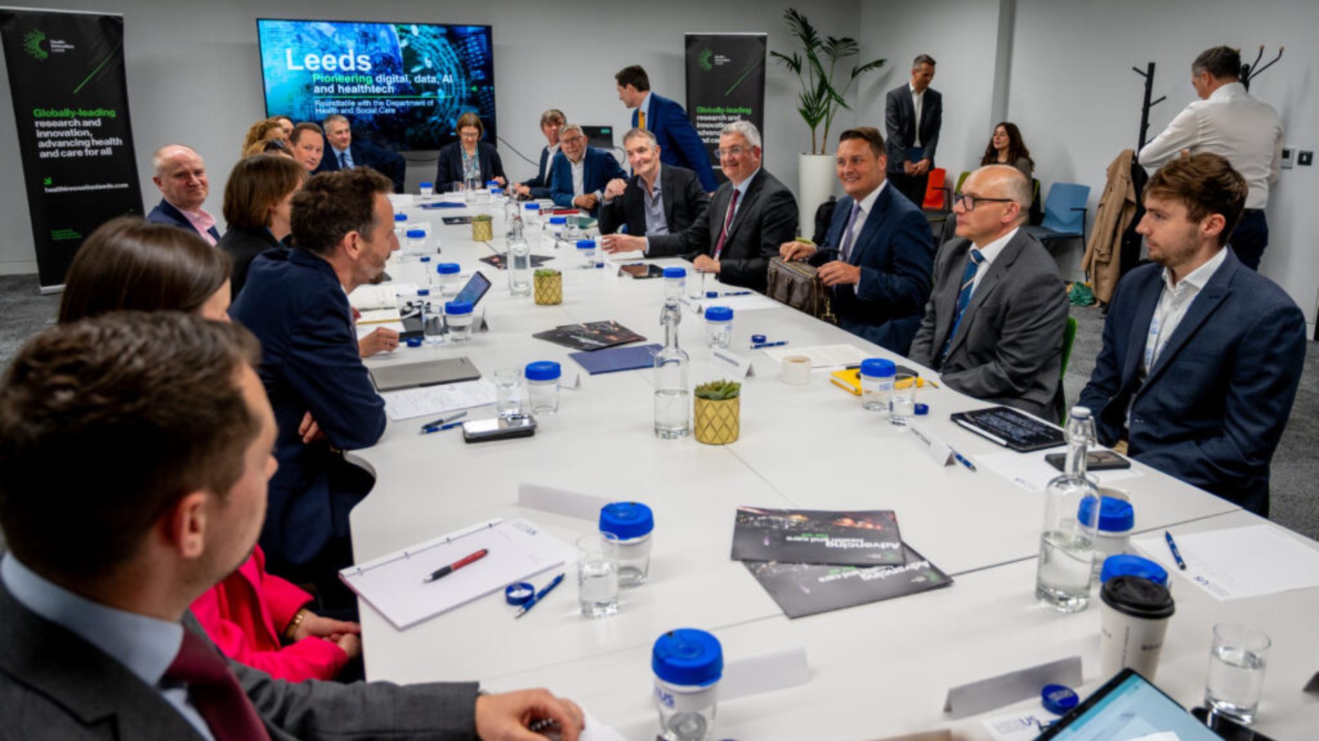 Health Secretary visit to Leeds