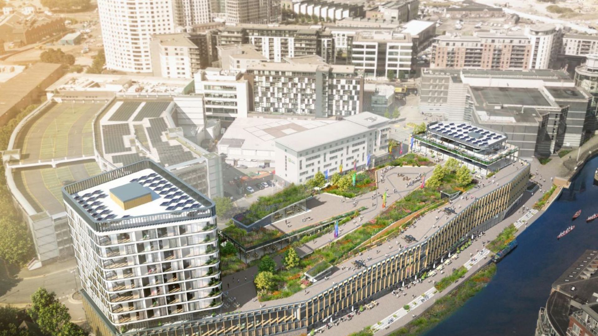 Concept image of future Royal Armouries development