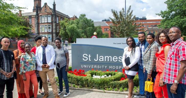 St James' Hospital employability programme Leeds