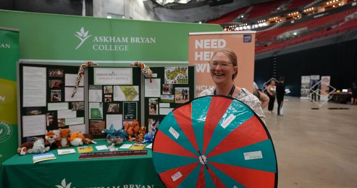 Exhibitor at SEND event