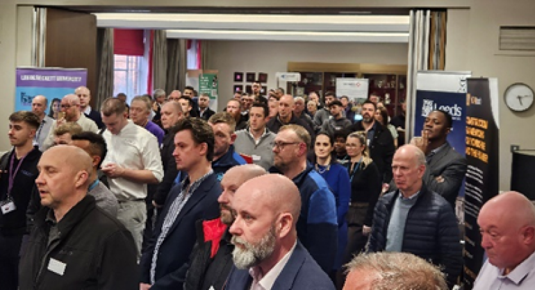 Suppliers networking at the Anchor SME event