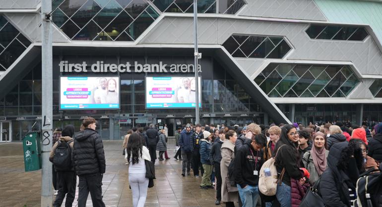 Leeds Apprenticeship Recruitment Fair outdoor image