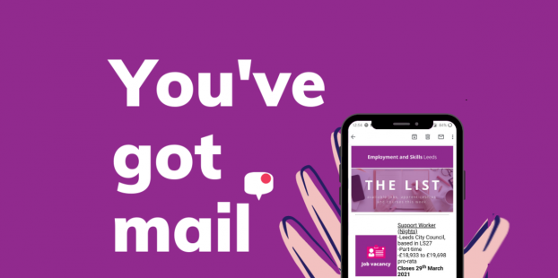 Mobile phone message "You've got mail" Subscribe now