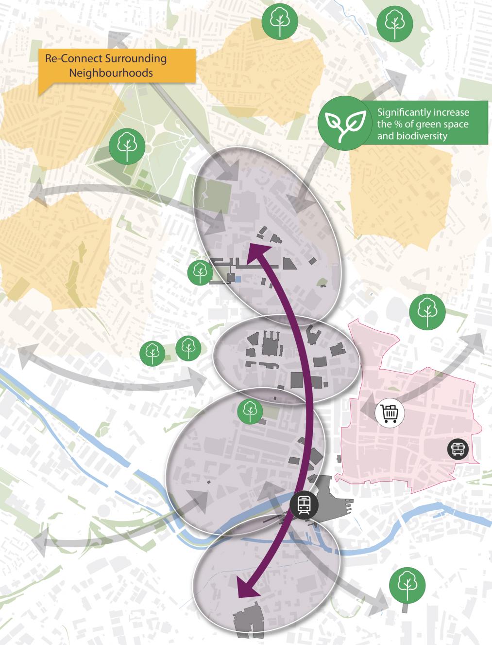 map of leeds - innovation curve