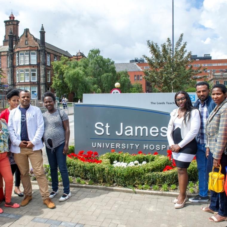 St James' Hospital employability programme Leeds