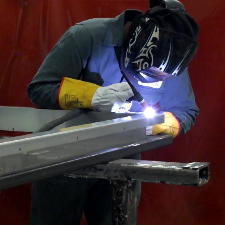 Person undertaking technical work