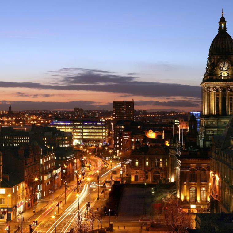 leeds night time